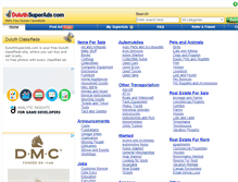 Tablet Screenshot of duluthsuperads.com